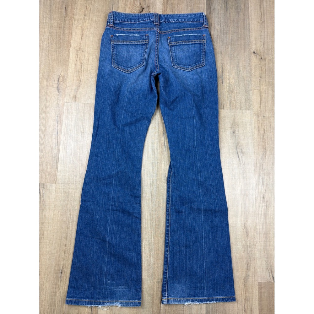Vintage Y2K Gap Curvy Low Rise Jeans Blue Flare Denim 315229-00-1 Size 8 Reg - Picture 3 of 8